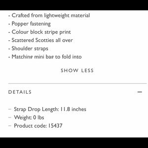RADLEY LONDON Bags - NWT Radley London Foldaway Tote RADLEY LONDON Bags - NWT Radley London Foldaway Tote